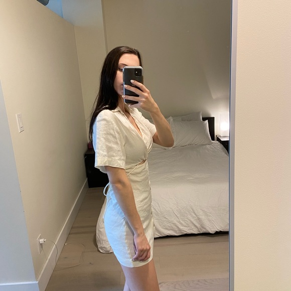 LINEN ZARA DRESS - Picture 2 of 5